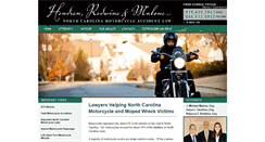 Desktop Screenshot of motorcyclelawyernorthcarolina.com